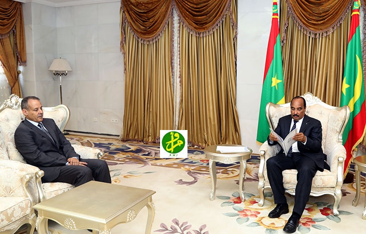 الرئيس الموريتانية يستقبل مبعوث من إبراهيم غالي (البوليساريو)