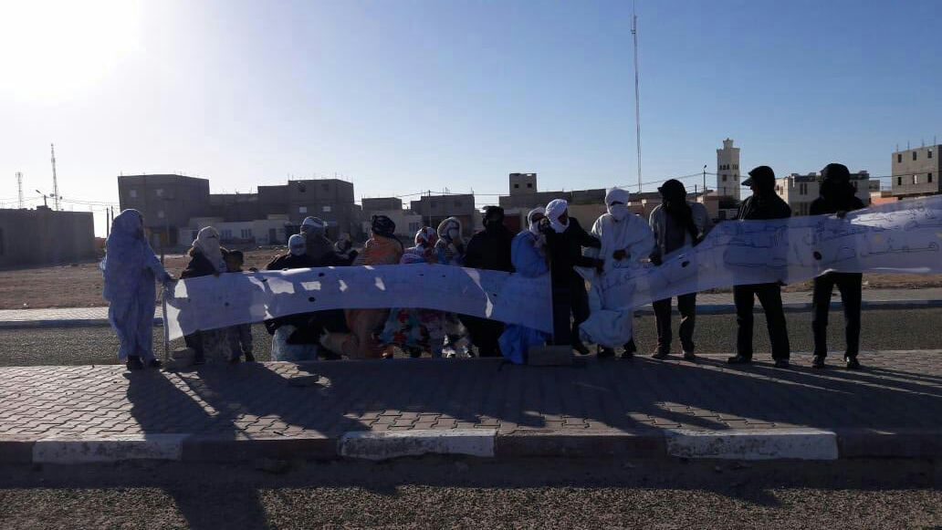 عودة الإحتجاجات إلى عمالة أوسرد