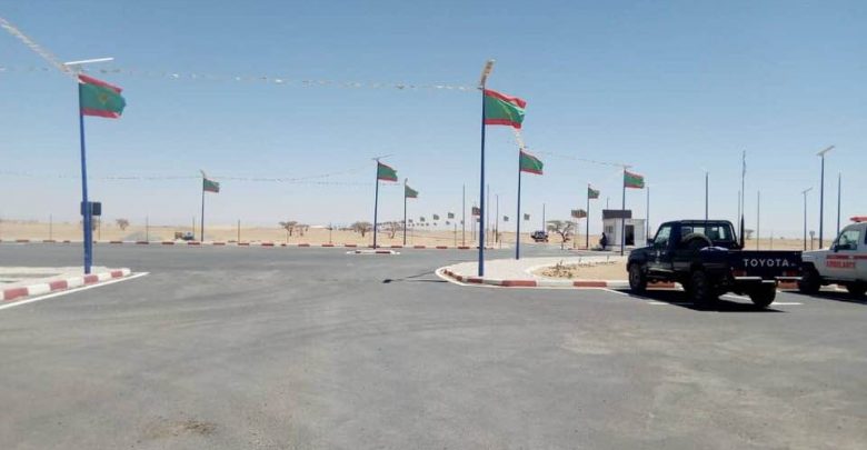 إفتتاح المعبر الحدودي بين موريتانيا و الجزائر.