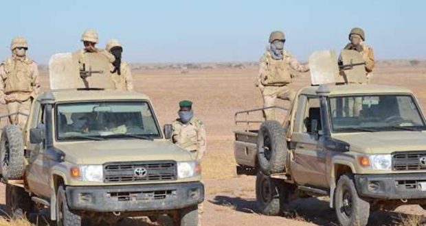 وحدة  من الجيش الموريتاني تتعرض لهجوم بمنطقة لمغيطي