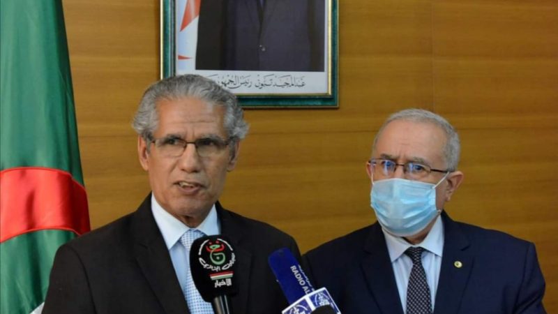 هل ناقش وزير خارجية الجزائر الجديد مع ولد السالك من سيخلف إبراهيم غالي؟
