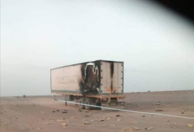 الجيش الموريتاني ينفي خبر قصف شاحنات جزائرية