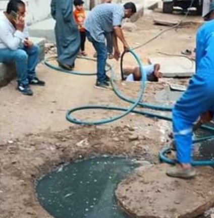 ماذا يحدث في مجاري قنوات الماء الصالح للشرب!!!
